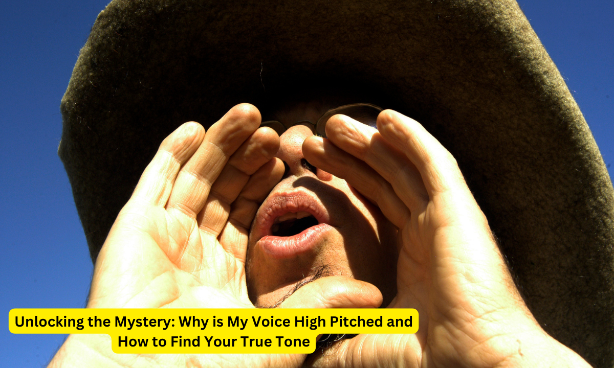 Image showcasing Unlocking the Mystery: Why is My Voice High Pitched and How to Find ...